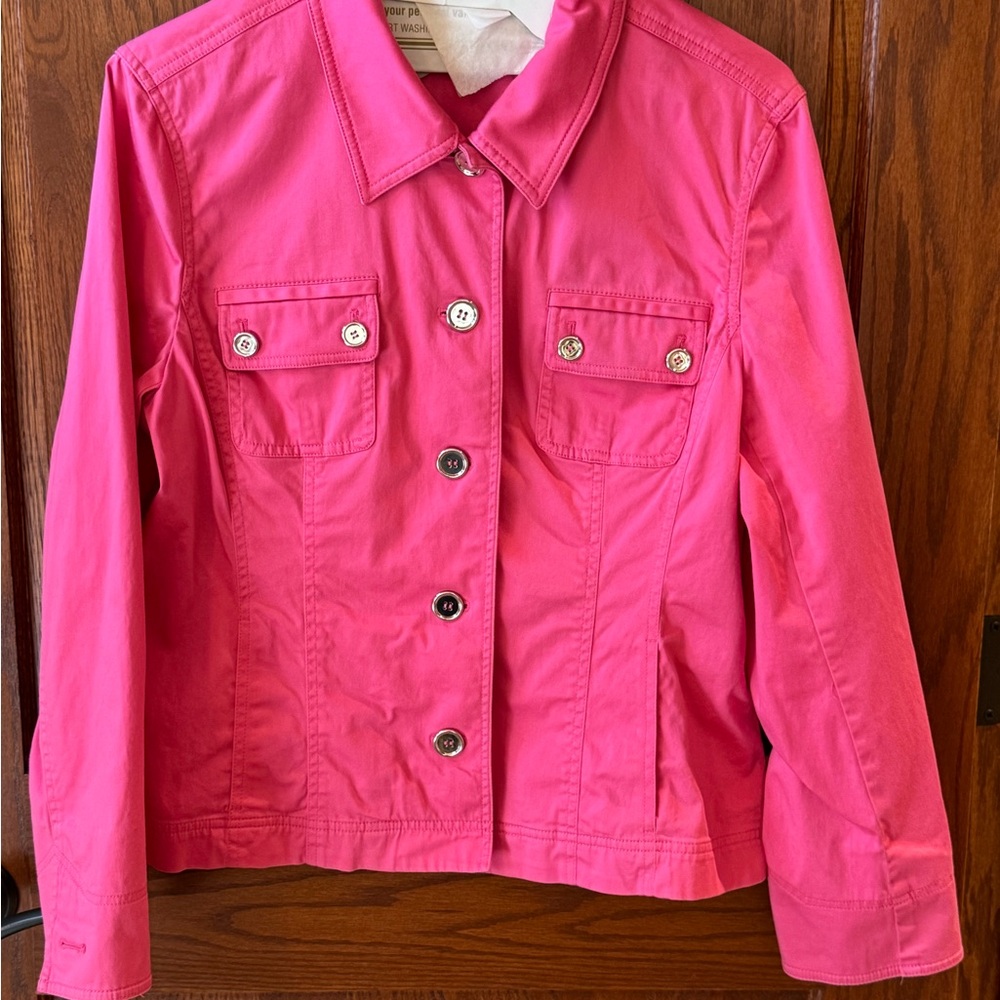 Jones New York Sport Stretch Pink Top
